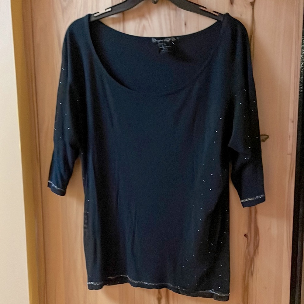 Cowgirl Tuff Co. embellished t-shirt‎ sm